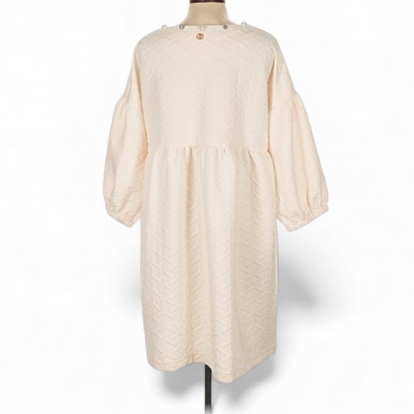 Simply Southern Quilted Vanilla Oversized Dress – EUC – XL - Picture 2 of 6